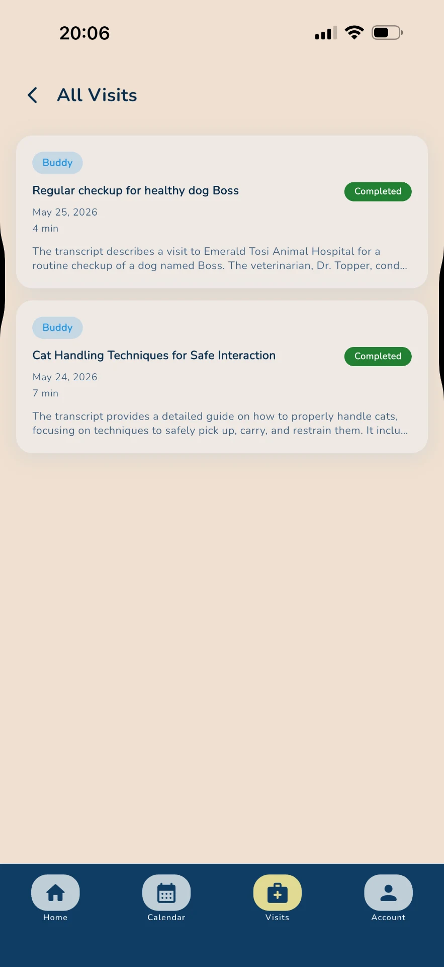 App screen 6